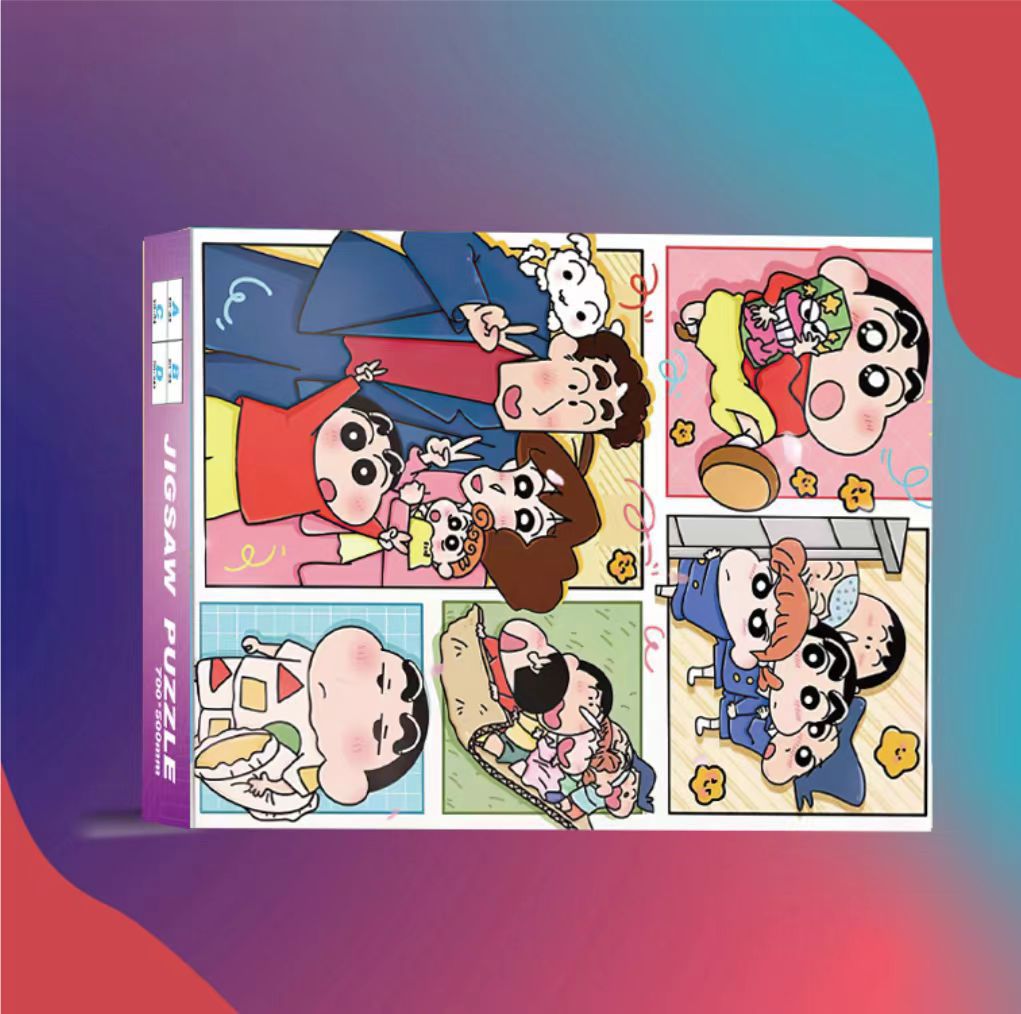 Rompecabezas 1000 piezas de papel de gran tamaño 70*50 cm lámpara de invierno con pegamento Juguetes educativos de descompresión para adultos al por mayor