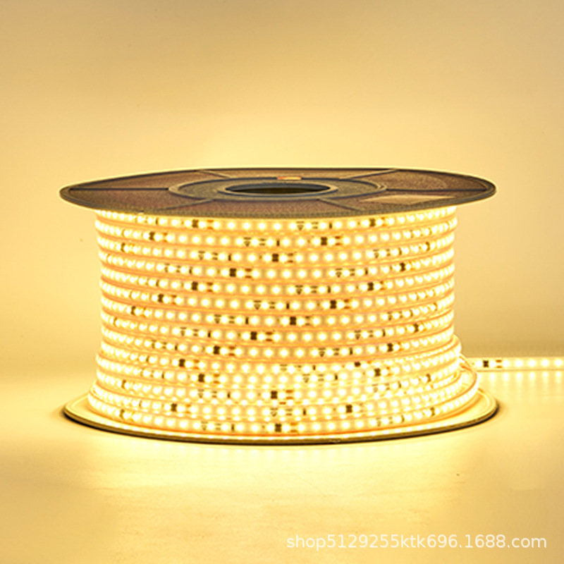 Alta tensión 220V autoadhesivo LED lámpara de pantalla suave línea sin conducción de transformador línea al aire libre barra de lámpara impermeable image 9