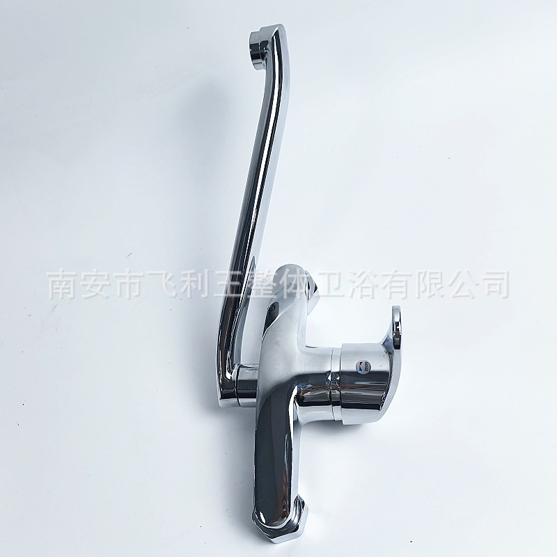 The foreign trade zinc alloy Qiao Deng kitchen concealed installation two-piece swing hot and cold water faucet sink sink sink and mixed faucet undefined