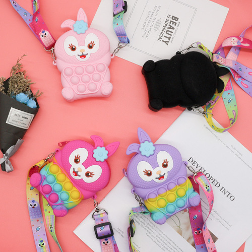 Rat Exterminator Shoulder Bag Fashionable Baby Coin Purse Silicone Little Girl Crossbody Bag Little Boy Fashionable Crossbody Bag