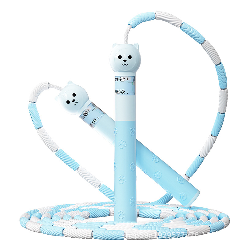 Slub Rope Slub Rope Skipping Creative pvc Teenagers Children Beginners Adjustable ...