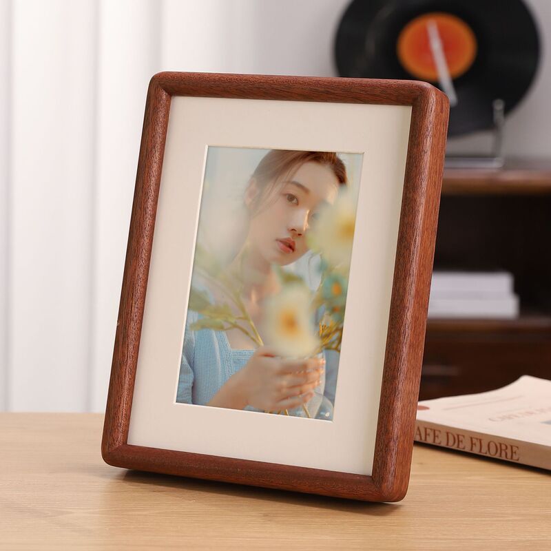 Black Walnut Solid Wood Photo Frame 6-Inch 7-Inch 8inch 10inch Empty Frame High-End Mortise and Tenon Photo Frame Table Hanging Wall Picture Frame Black Walnut Solid Wood Photo Frame 6-Inch 7-Inch 8inch 10inch Empty Frame High-End Mortise and Tenon Photo Frame Table Hanging Wall Picture Frame