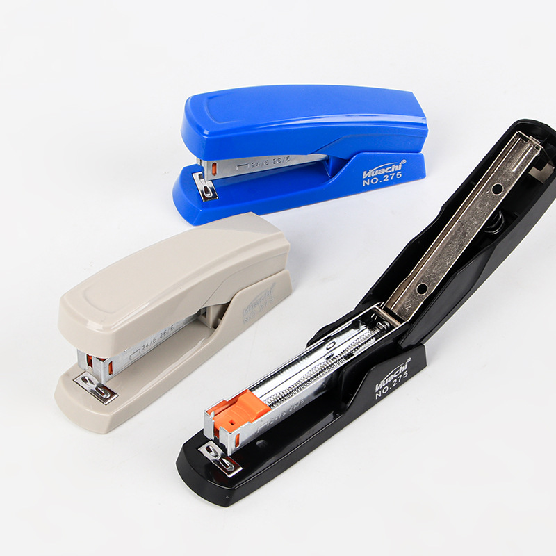 Suministros de oficina color 24/6 grapadora de mano regular grapadora de ahorro de mano grapadora papelería al por mayor