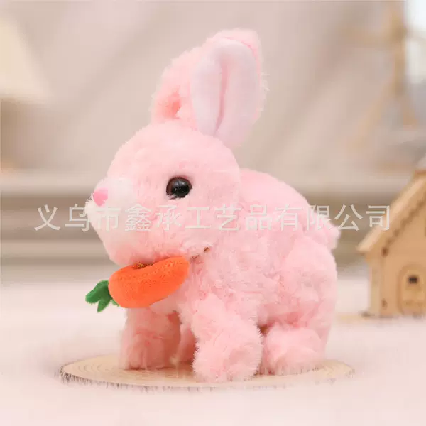 Carrot rabbit pink (long hair)