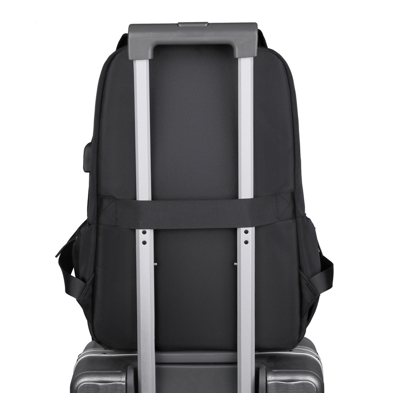 Mochila de moda al por mayor, mochila de viaje a prueba de agua, mochila de computadora multifuncional USB de gran capacidad