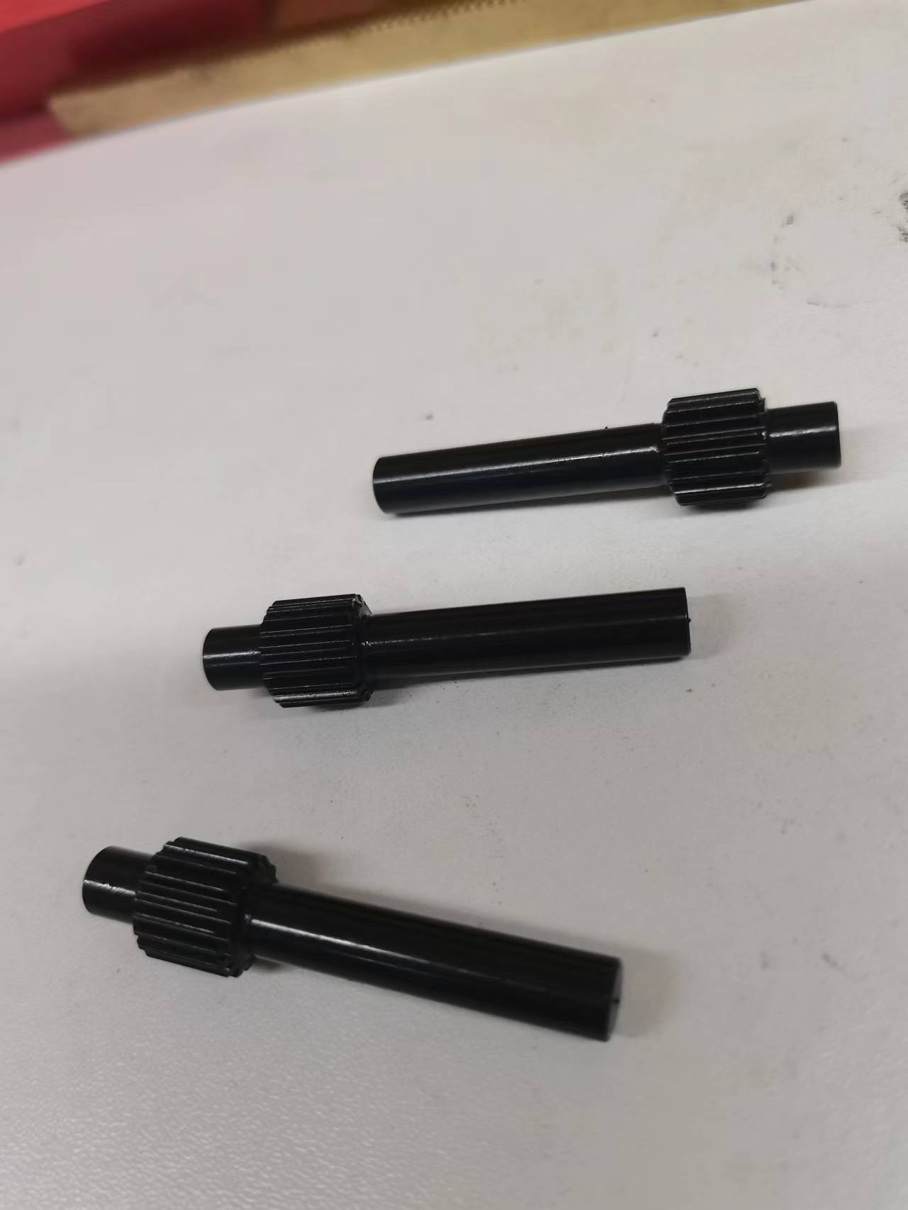 0.5模17齿18齿小模数齿轮轴现货滚齿机加工直销厂家