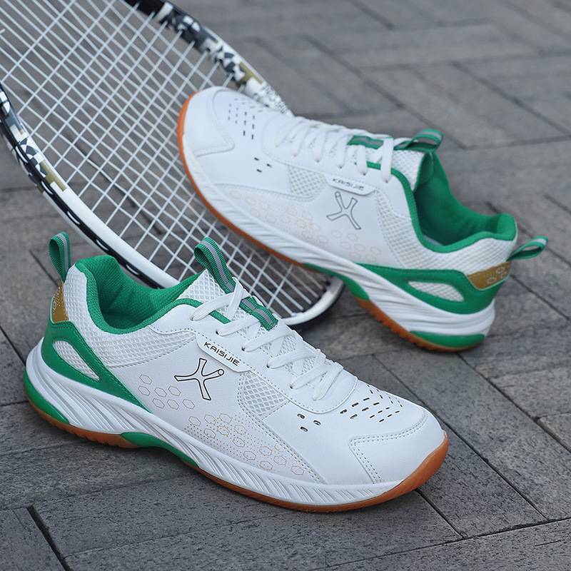 Nuevos zapatos de bádminton profesionales transfronterizos juveniles al aire libre antideslizante desgaste zapatos de tenis de mesa al por mayor image 2