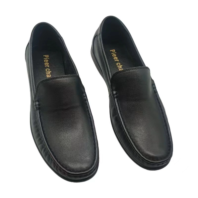 55705-20 производители сломали мужскую обувь из коровьей кожи, мягкая лапша, педаль, повседневная мужская обувь Doudou Lefu, кожаная обувь для мужчин