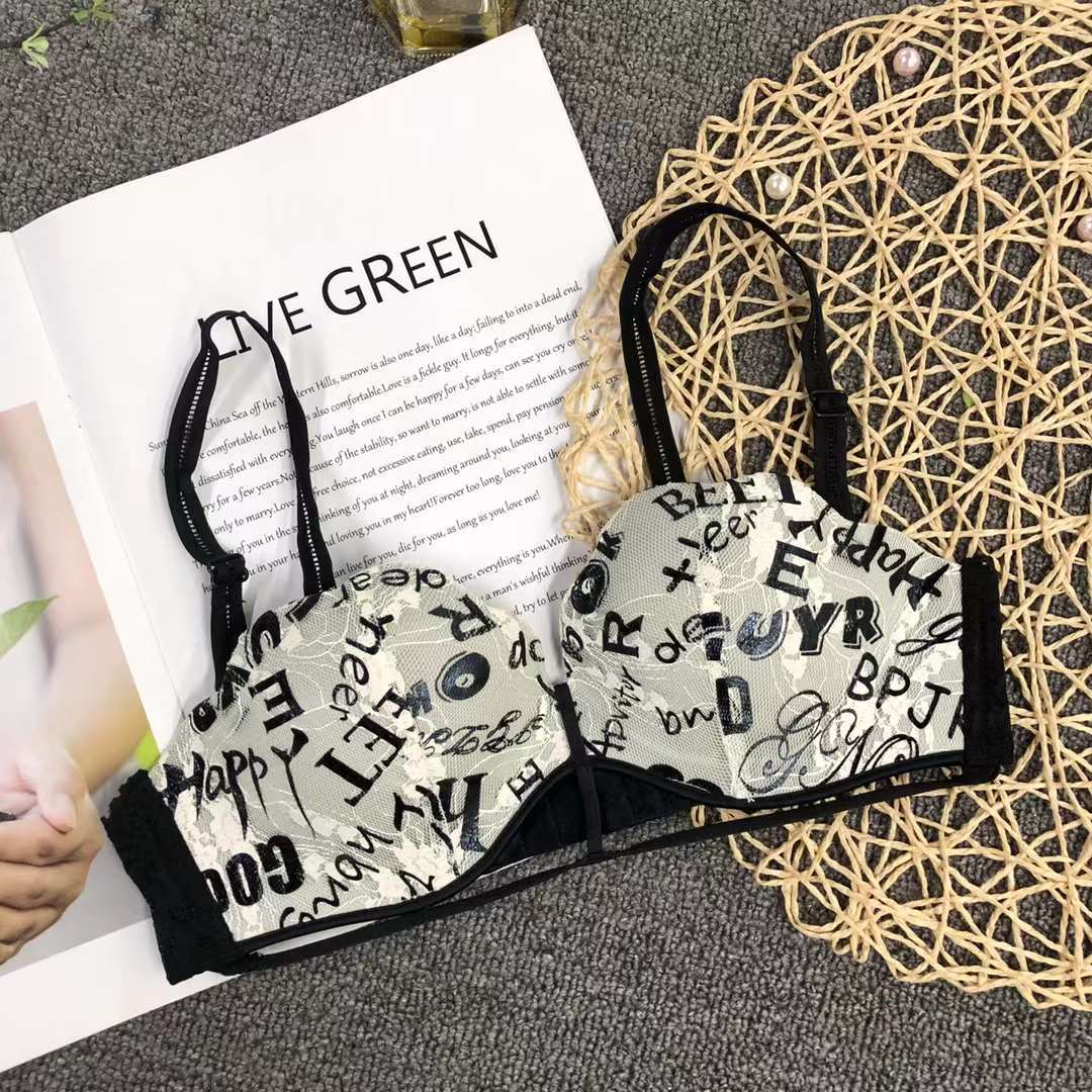 Filipina brillante ropa interior sin costuras de espesor medio de alta calidad push up multi-color multi-tamaño sujetador inalámbrico al por mayor