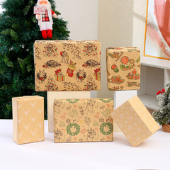 新しいクラフト紙クリスマスギフト包装紙diyサプライズギフト包装紙クリエイティブクリスマス猫包装