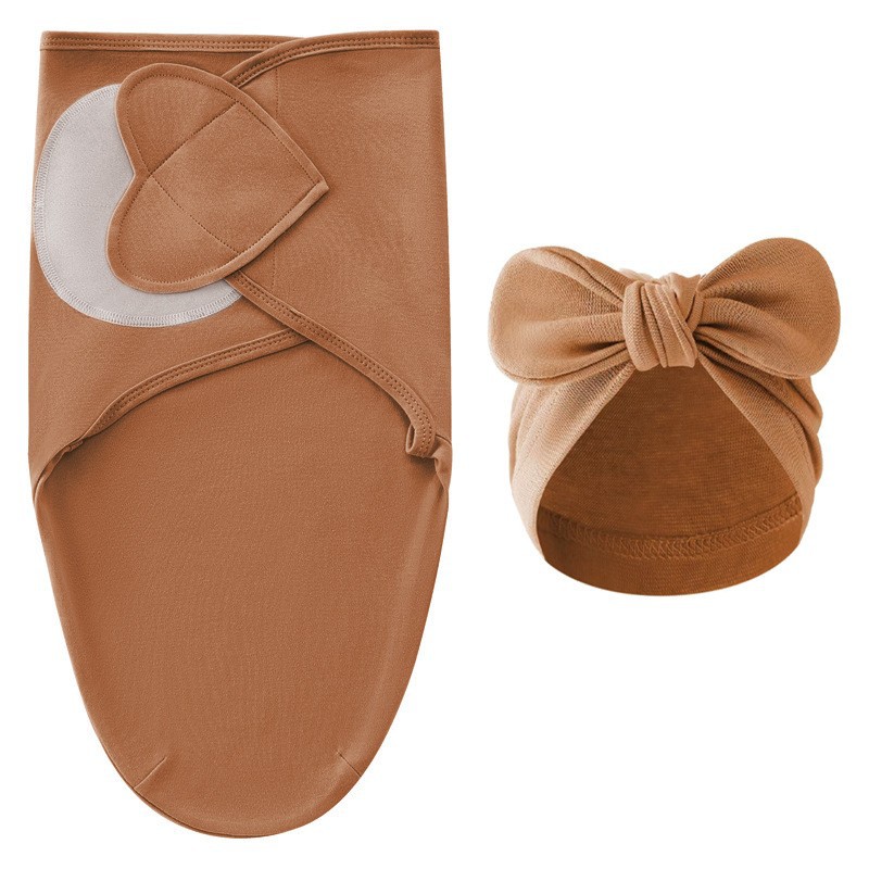 카멜 러브 스타일 스프링 실크 침낭 + 인디언 모자