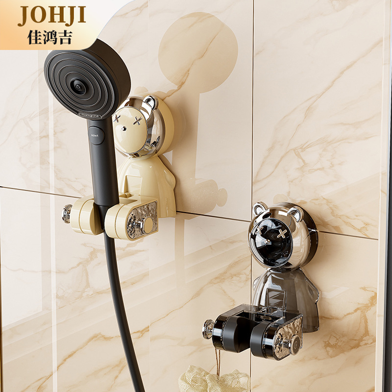 No-drill hook, no-drill bathroom vacuum traceless strong adhesive wall-mounted towel holder, mop holder for behind the door No-drill hook, no-drill bathroom vacuum traceless strong adhesive wall-mounted towel holder, mop holder for behind the door