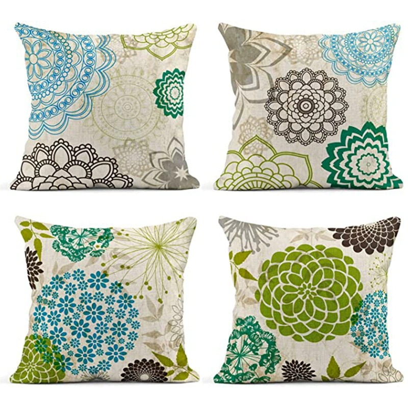 Диван? Wait original: "Sofa, pillow, pillowcase, set, Amazon, boho style, American style" Translate, avoid marketplace names like Amazon. Also