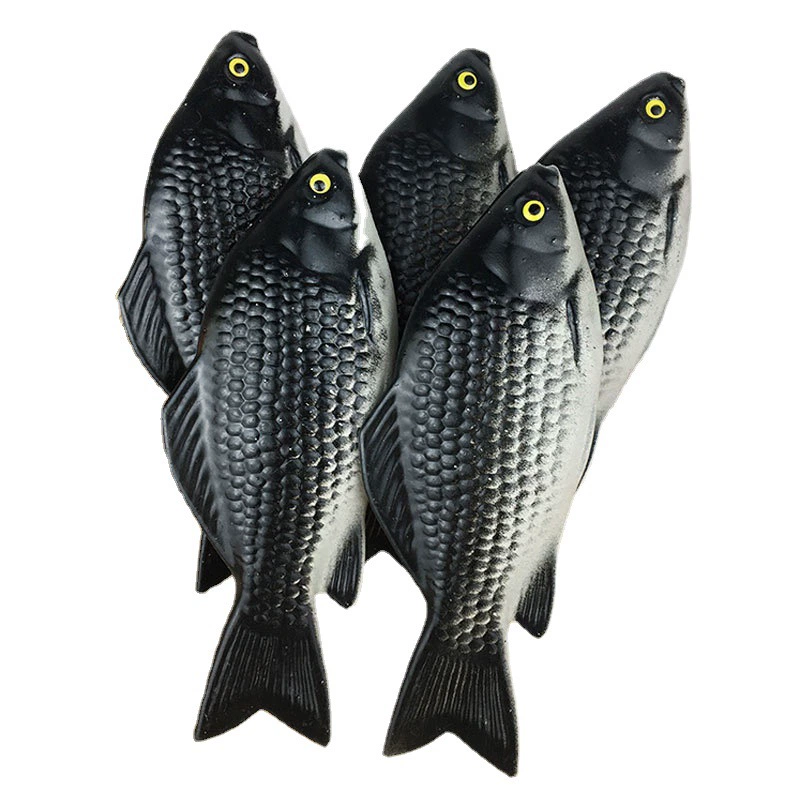 Реалистичная пластиковая мини-фигура carp, реквизит для фотографии, красно-черный, варианты оптовой продажи