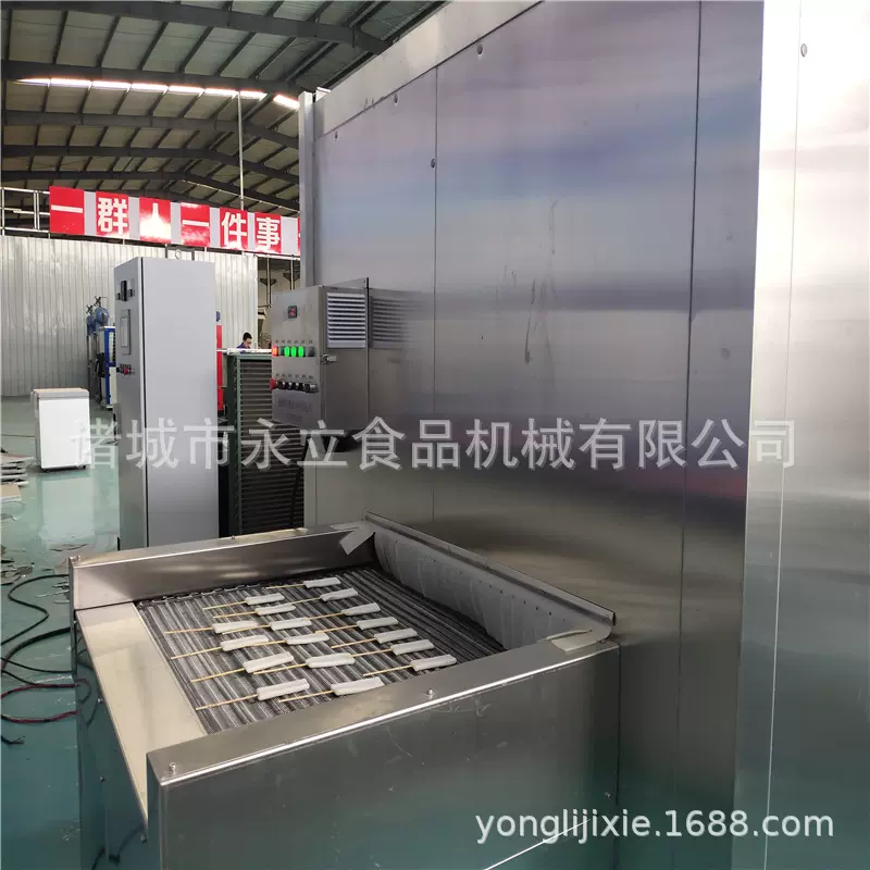 永立隧道式单冻机 小型面制品快速冷冻设备工业 海鲜速冻隧道机器