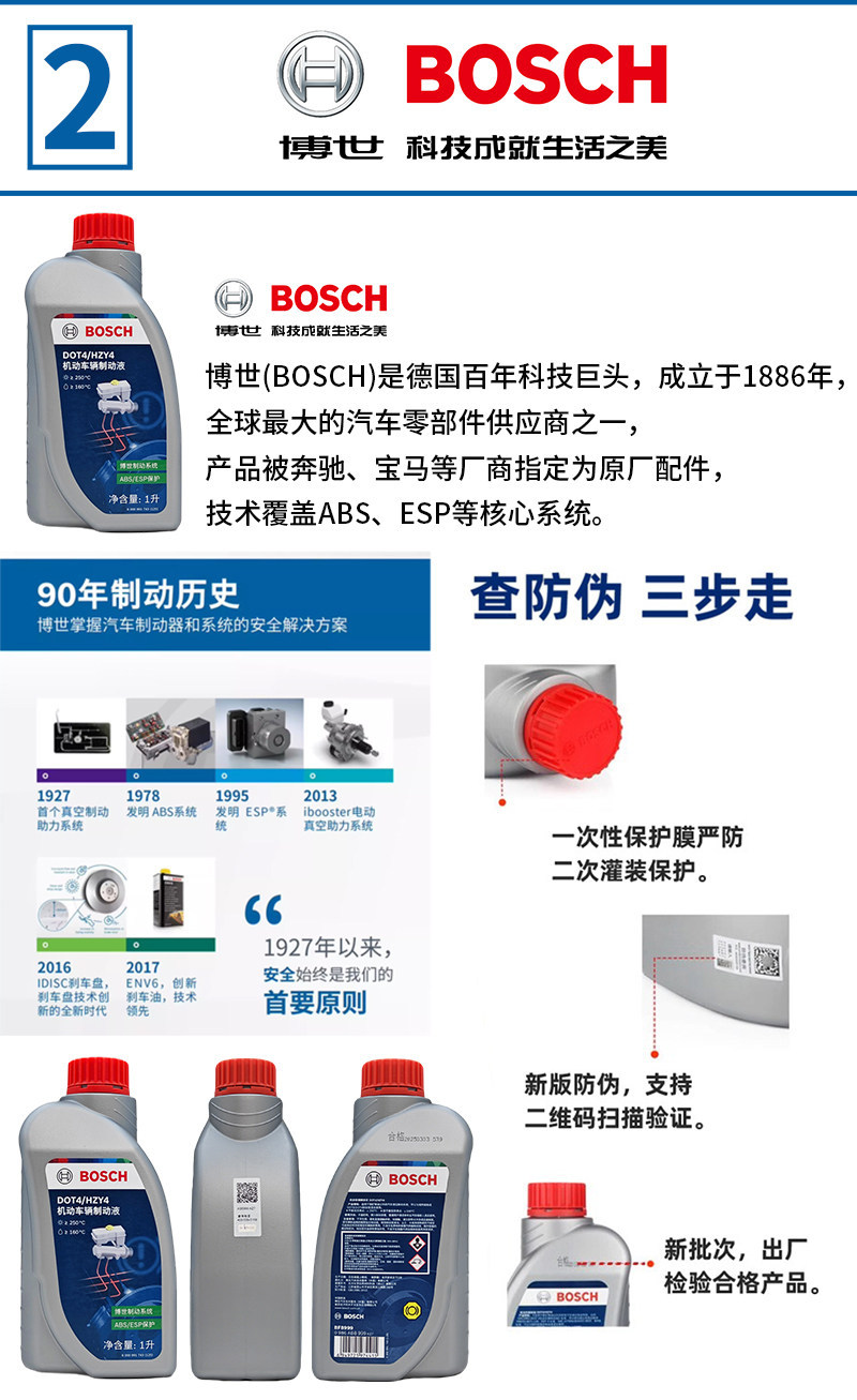 Suitable for genuine Bosch brake fluid DOT4, Ferodo, Brembo DOT5. Other automotive-specific motorcycle fluids