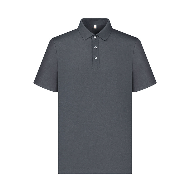 Camiseta polo de manga corta para hombre, estilo business, elástica, fresca al tacto, de 60 unidades, con un toque de alta gama, hecha a medida.