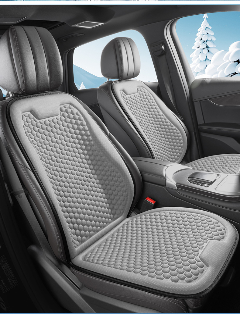 Car Gel Ice Seat Cushion, Universal for All Seasons, Truck Seat Cushion, Front Seat Cushion, Summer Breathable Seat Cushion, Summer Butt Cushion