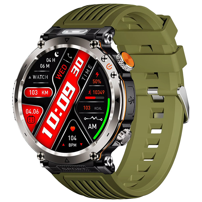Smart Watch For Men With Bluetooth Calling Waterproof Fitness Tracker_voghion.com