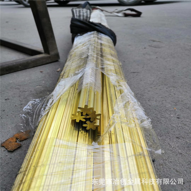 生产加工装饰接地3*30 4*40 5*50mm长度不定尺黄铜排 黄铜条