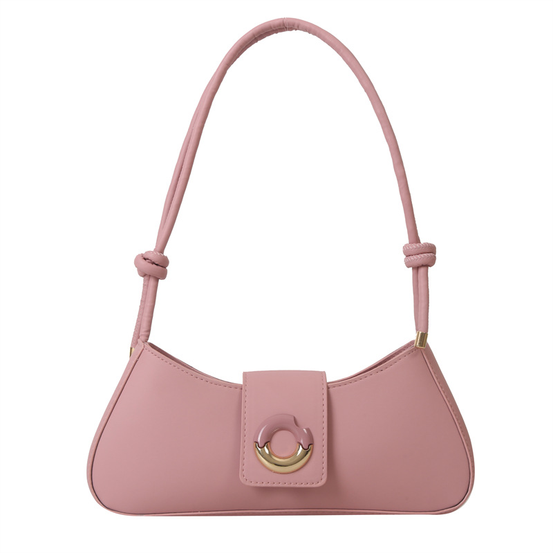 Bolso de moda 2023 verano nuevo popular bolso de hombro casual simple bolso de brazo exterior bolso cuadrado de color sólido