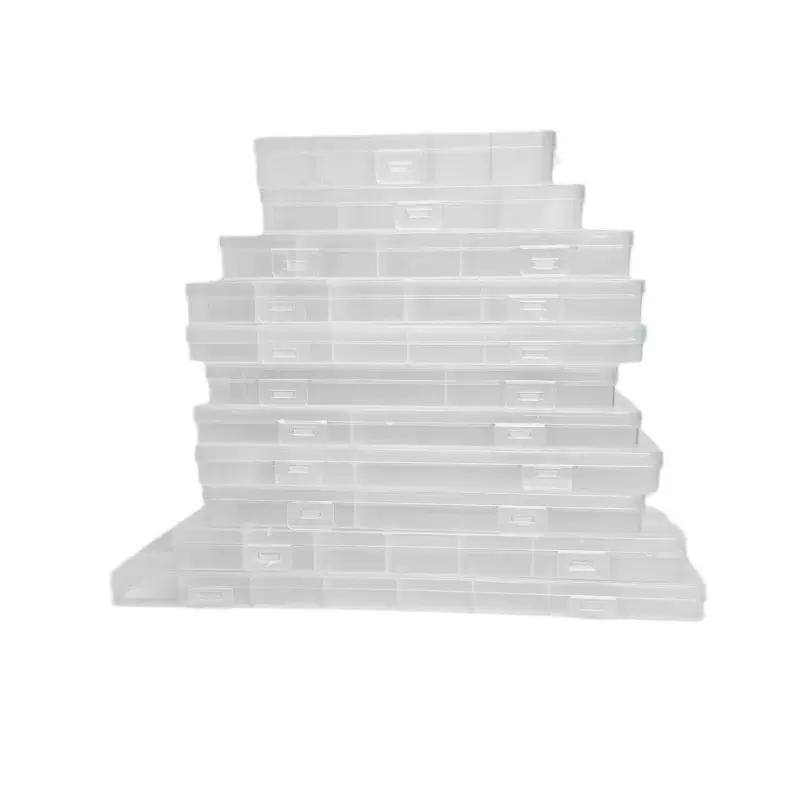 现货24格收纳盒5530套盒拼豆30格pp塑料盒透明分格美甲钻储物珠子