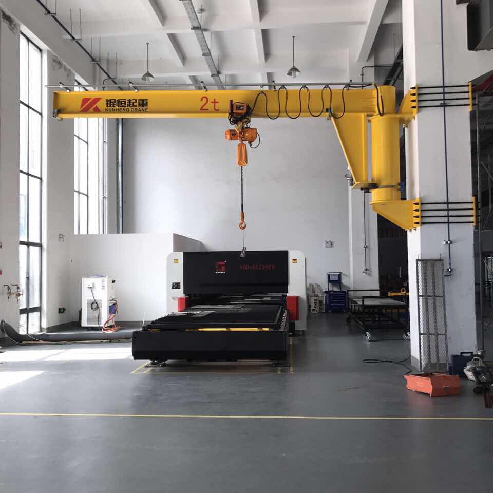 【厂家】生产直销 电动悬臂吊 电动立柱式悬臂吊旋臂单臂吊机