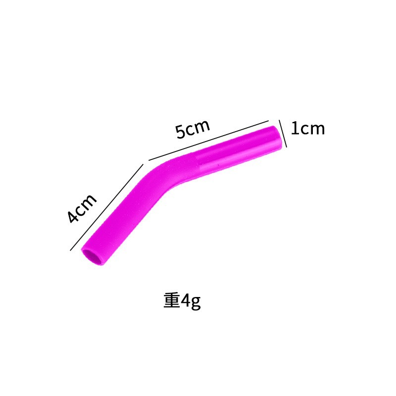 FUENTE fabricante 304 de acero inoxidable taza del coche paja boca de silicona 8mm anti-scald paja cubierta protectora de silicona TAPA DE PAJA
