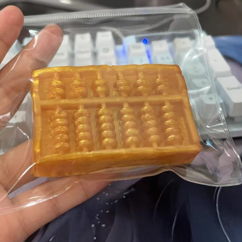 Niños no tóxicos juguetes de rebote lento descomprimir la sensación de barro gelatina de silicona de alto valor facial