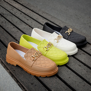 Spring and Autumn Waterproof Shoes Women's Rain Shoes Low-top Student Fashion Rubber Shoes Outer Wear Work Non-slip Shallow Mouth Rain Boots Wholesale Foreign Trade