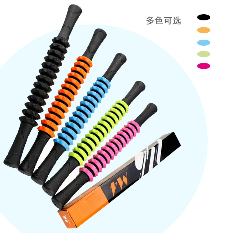 Заводская поставка Йога Массажная палка Mace Meridian массажер ролик релаксации мышц цветная коробка принадлежности для йоги