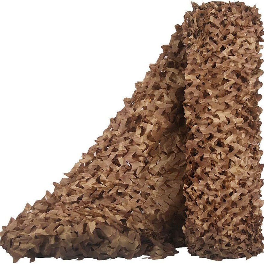 Camouflage net for outdoor CS decoration, jungle camouflage net for aerial photography, cross-border jungle camouflage, simulated mountain landscaping cover net