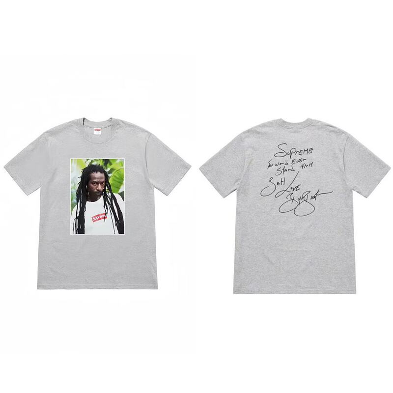クロスボーダーファッションとトレンディなシュプリームレタープリントラウンドネック半袖ユニセックスストリートファッションTシャツドロップシッピング|undefined