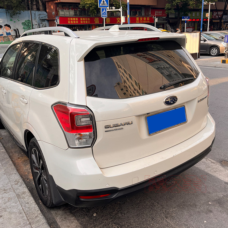 Applicable to Subaru Forester Tail Modification 13-18 Sports Top Wing Fixed Wind Wing without Punch 15 16 17
