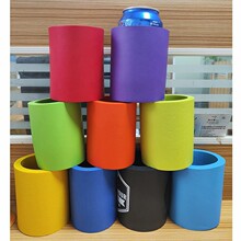 NBR橡胶发泡杯套易拉罐可乐nbr杯套保温啤酒杯套可印LOGO防滑隔热