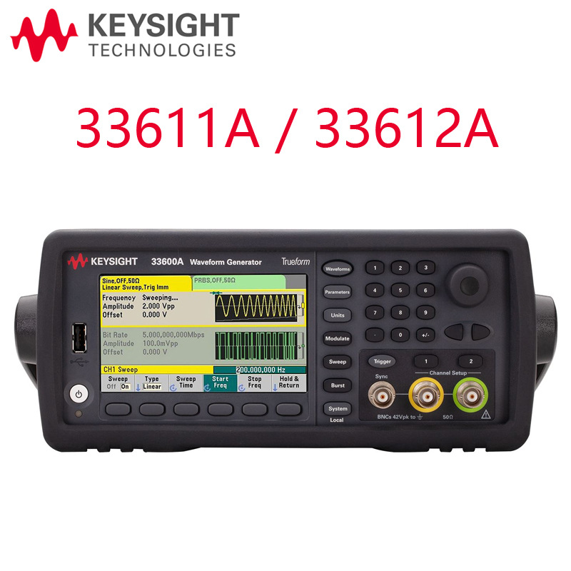 是德科技/Keysight 33611A函数任意波形信号发生器 安捷伦33612A