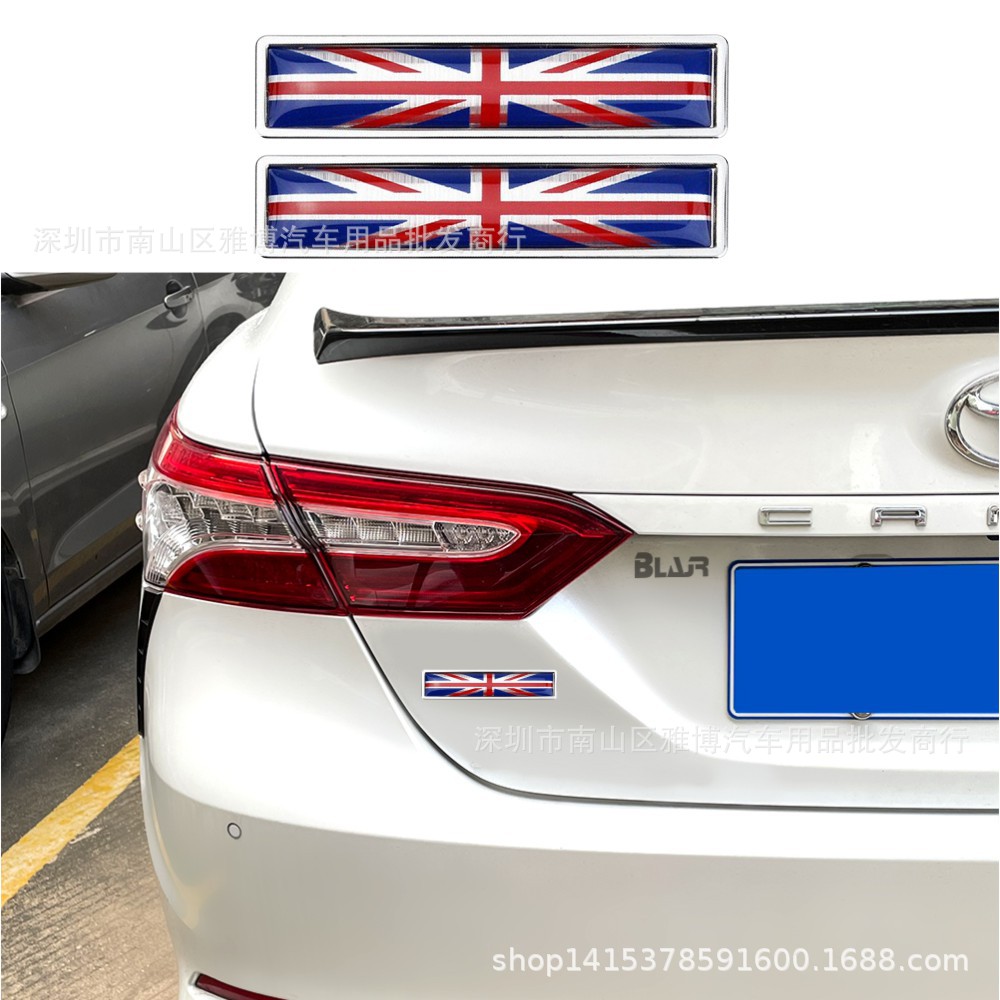 D-2365创意英国国旗汽车贴纸 条纹装饰车身贴拉花贴乙烯基贴花