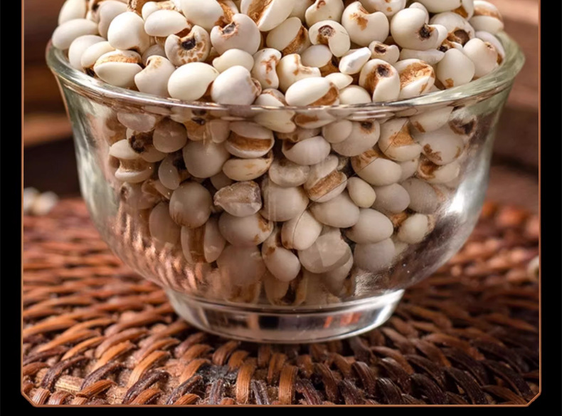 Coix Seed Yi Yi Ren 500g Dried Job's Tears Herbal Tea Ingredient Guizhou New Crop specifications