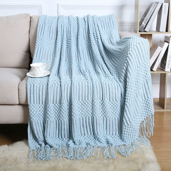 Bubble Blanket-Lake Blue
