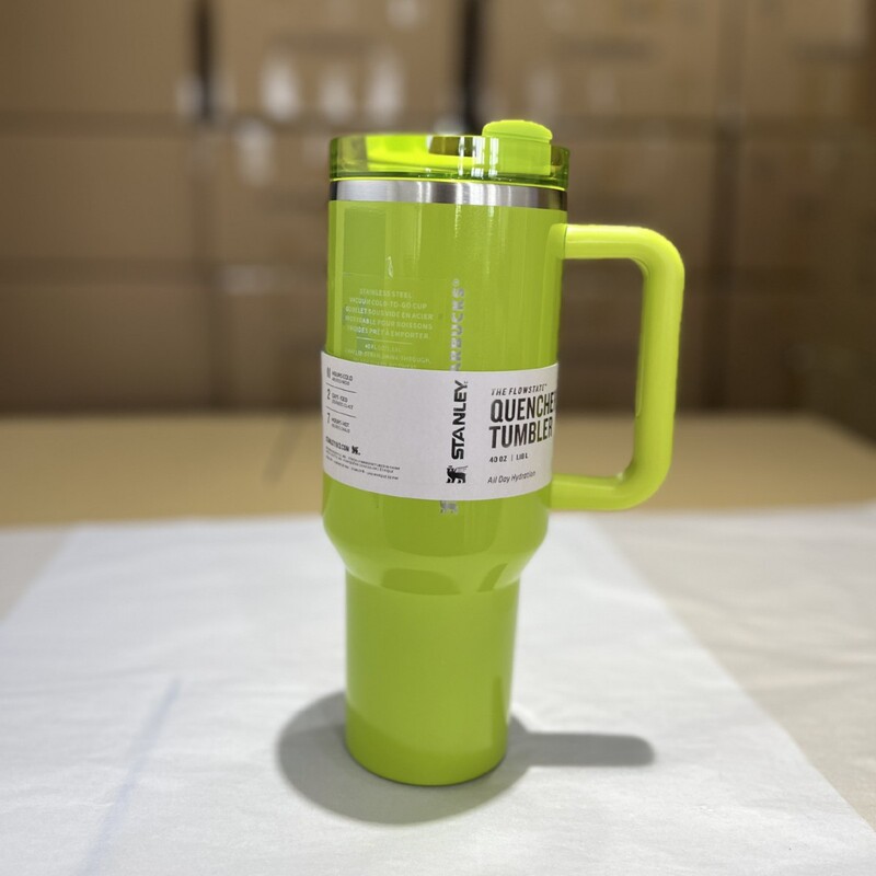 新品跨境史丹利stanley40oz手柄车载汽车冰霸保温杯渐变联名款|undefined