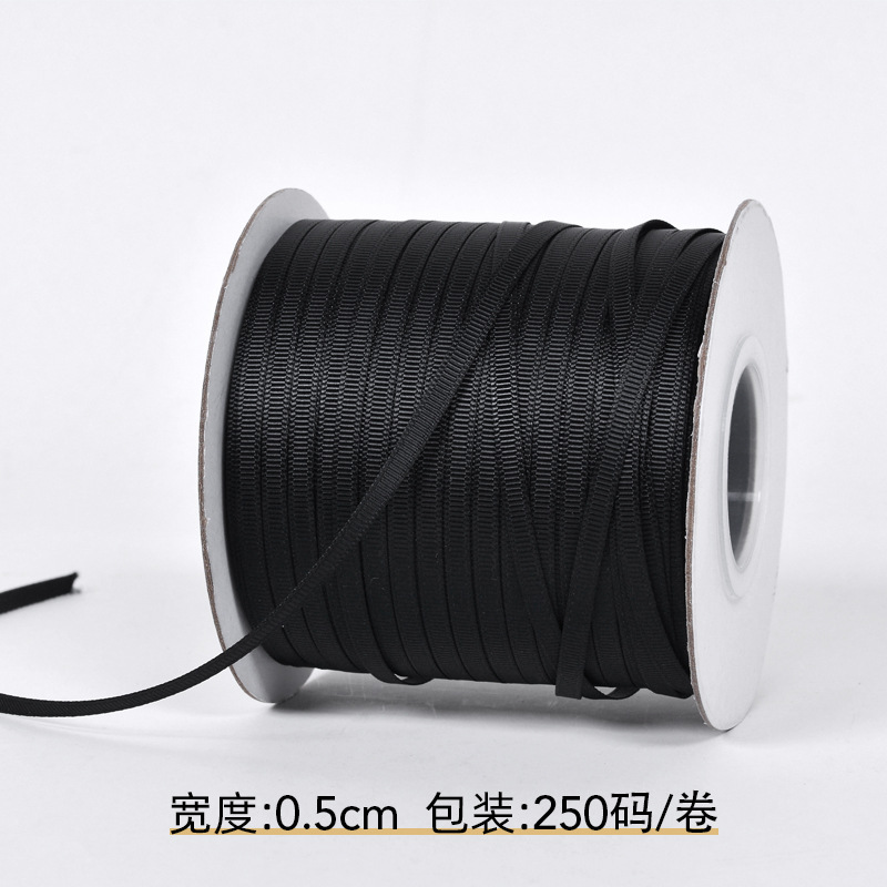 Yao Ming hilo de alta densidad cinta acanalada embalaje accesorios de ropa Barra de borde colgante logotipo de la oreja