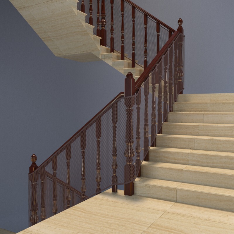 3m Children's Stair Protection Net Safety Rope Net Balcony Protection Net Anti-Fall Net Anti-Cat and Dog Net Stair Gate Net