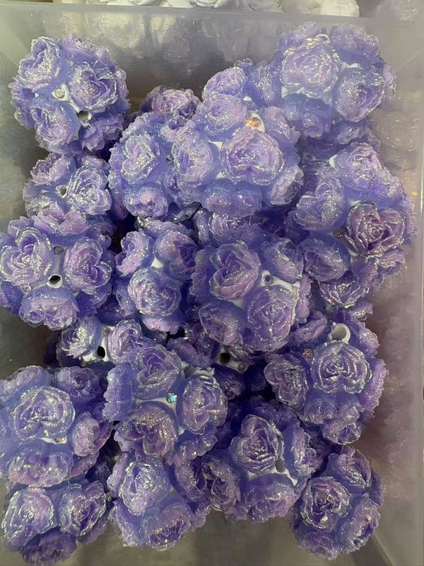 跨境热销款爱心花花球珠陶泥珠可过笔球diy手机链串珠笔饰品配件|undefined