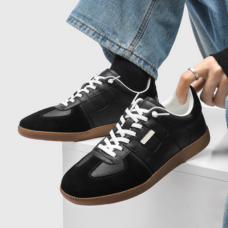 Chaussures rétro pour hommes, confortables et simples, style skate._voghion.com