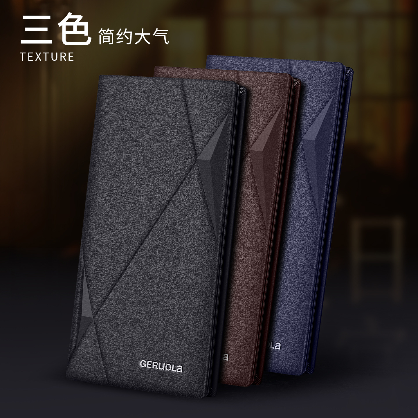 Cartera para hombres 2025 nuevo estilo de hombre cartera larga billetera de estudiantes de cuero para hombres cartera de efectivo de gran capacidad