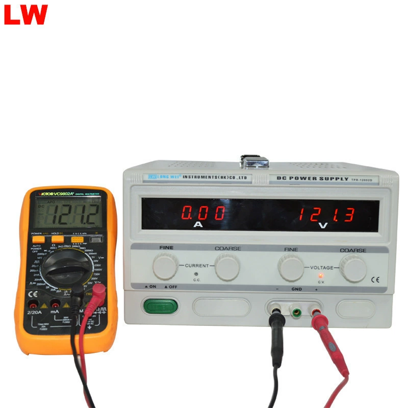 TPR12002D Longwei цифровой дисплей регулируемый 120V2A линейный постоянный ток стабилизированный ток источник питания гальваника