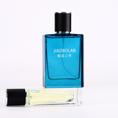 Jiao Bai Lan Eau terrestrial men's perfume marine woody fragrance long-lasting light fragrance azure gentleman cologne wholesale