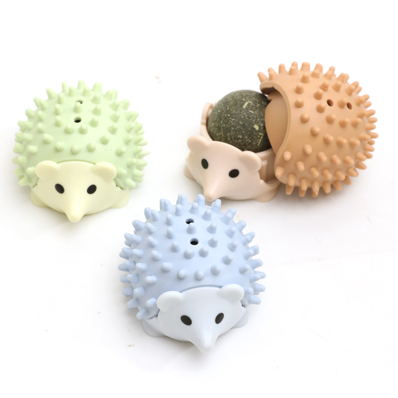 Bola de menta de gato Juguetes para gatos Bola de hierba de gato Bola de lamer Cachorro Cachorro para aliviar el aburrimiento, artefacto de gato, juguete de gato al por mayor