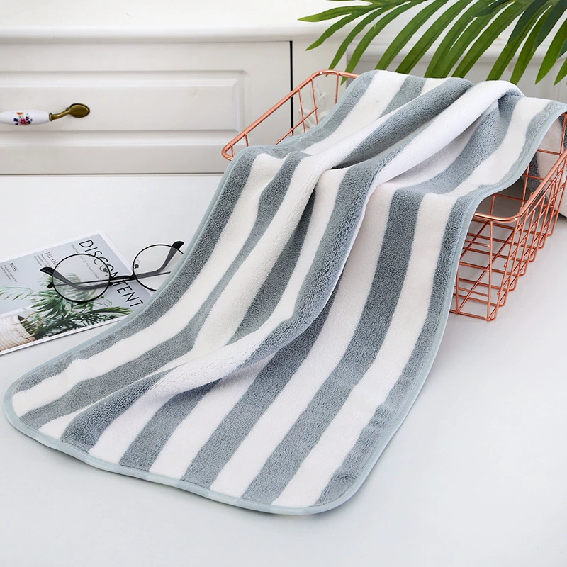 Coral soft dry bath towel, wholesale, water absorbent, Birthday gift
