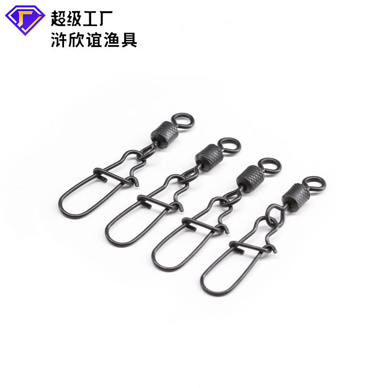 消光黑欧钓鲤鱼钓库钓配件carp fishing渔具用品连接器八字环